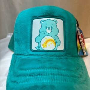 Fun and Fuzzy Aqua blue - Care Bears baseball cap